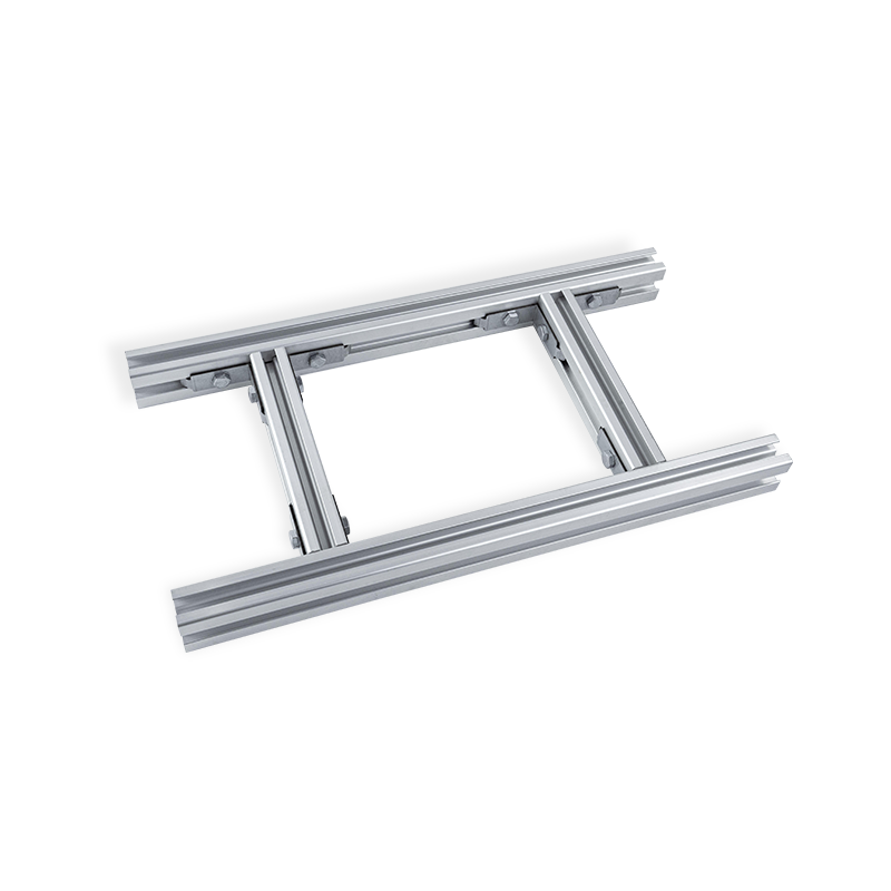 Aluminium kabelladder met open systeem voor kabelmanagement