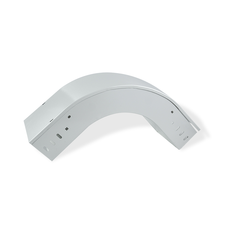 Spuit plastic accessoires voor ronde bochten voor antislip kabelgoot van het trogtype