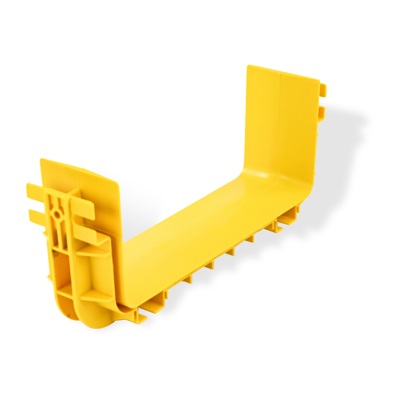 Connector voor glasvezelkabelgoot